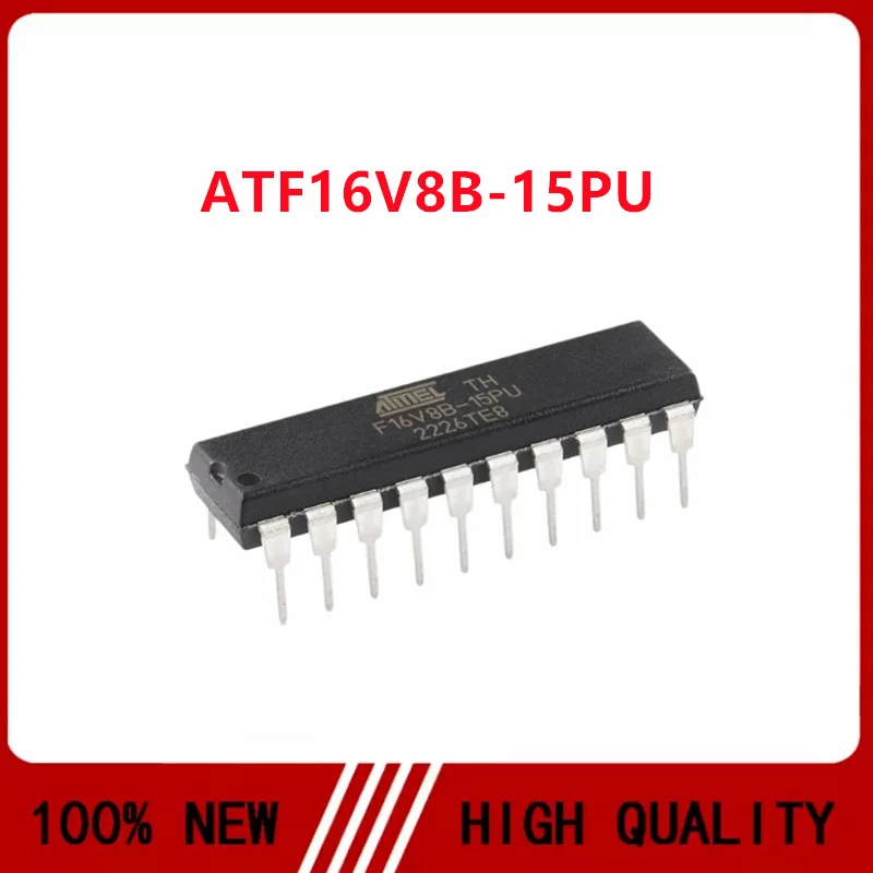 5PCS/LOT ATF16V8B-15PU F16V8B-15PU DIP-20 High-performance EE PLD chip New Electronic Parts High Quality Fast Delivery