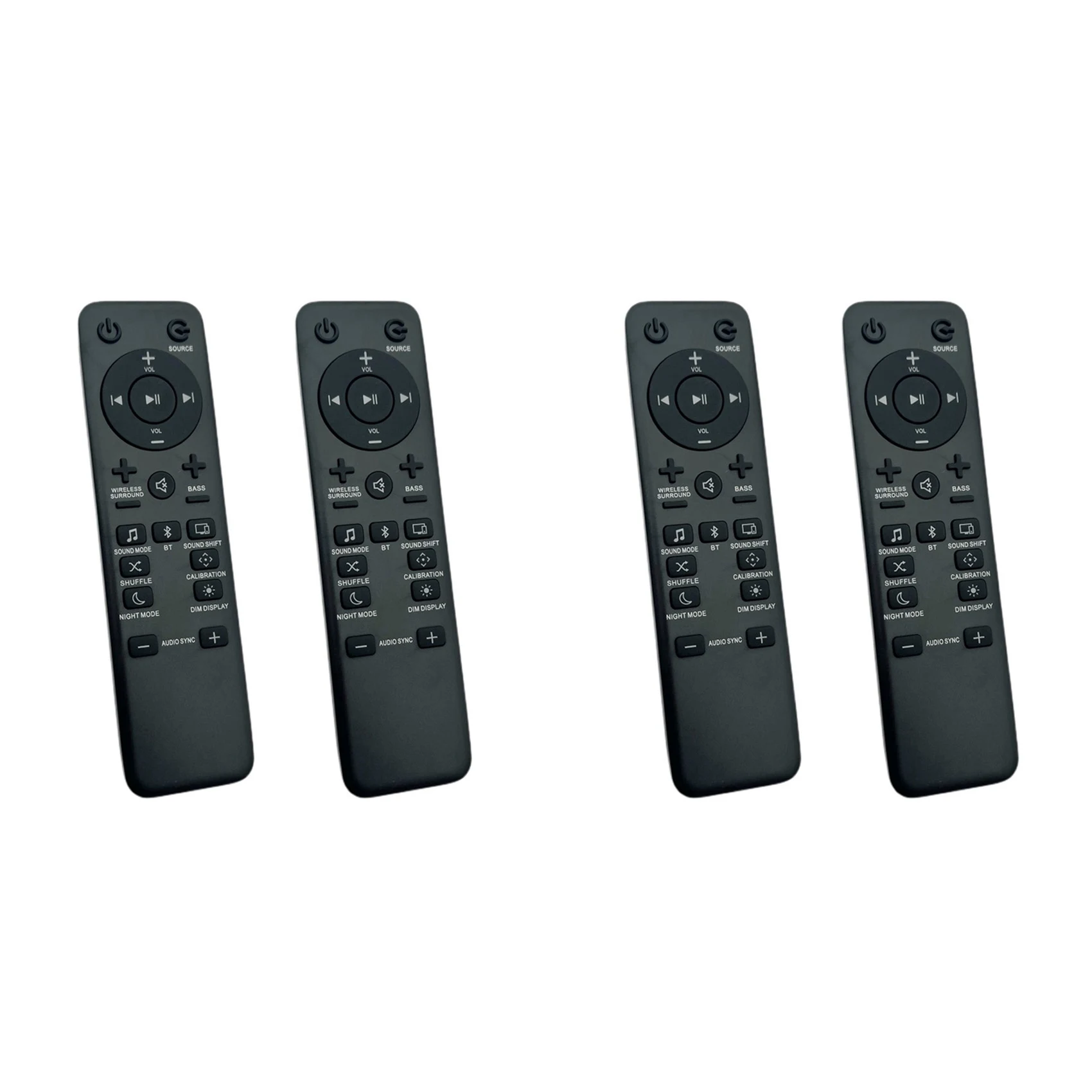 

2025 New-4X Remote Control For JBL Bar 2.1 3.1 Channel 4K Ultra HD Sound Bar System Wireless Home Theater Audio Remote Control