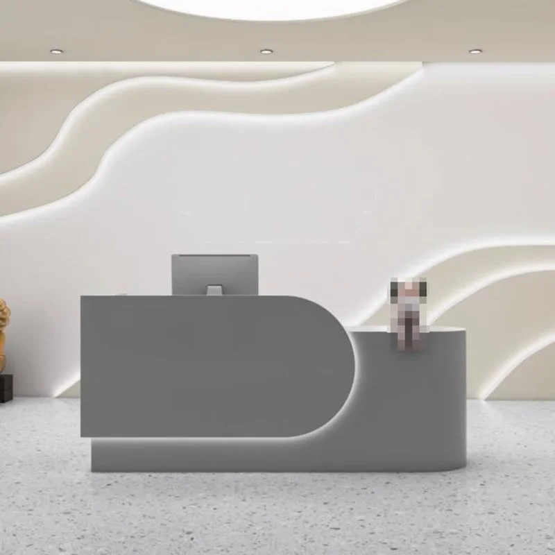 

Best Organizers Reception Desks Design Display Drawer Beauty Reception Desks White Led Lights Comptoire Accueil Trendy Furniture