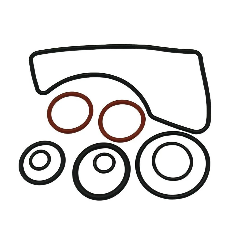 Bell Housing Seal Kit Bell Housing Gasket For MerCruiser Drive Repair Black Orange ABS Construction Wear-resistant