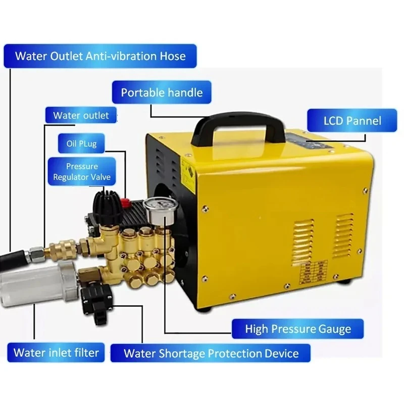 High Pressure Fog Machine 2L 3L Water Misting Pump for Outdoor Cooling System Greenhouse Poultry House Humidifier - view 3