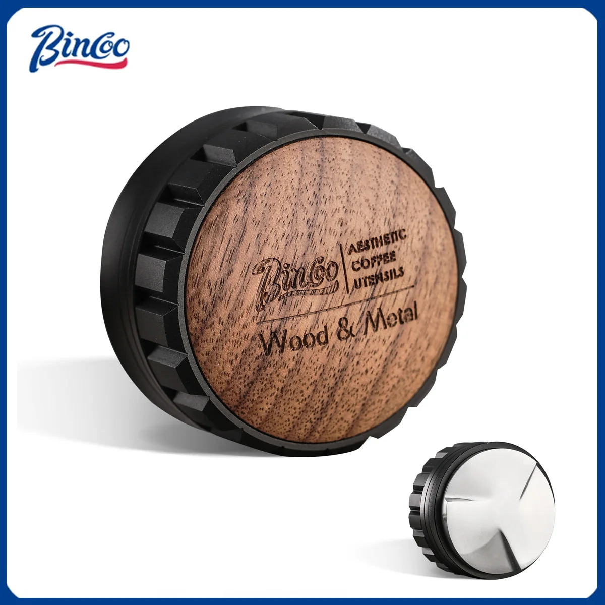 

Bincoo Coffee Distributor Tool/Leveler 3 Angled Espresso Distribution Tamper For 51mm 58mm Portafilter Home Barista Accessories