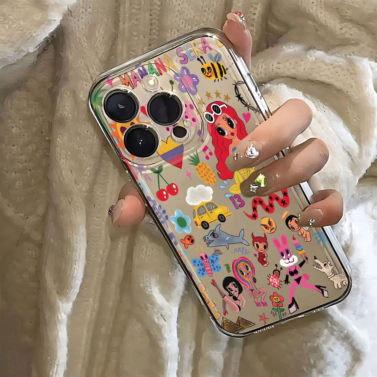 Fashion Karol G Manana Bichota Season New Phone Case For Samsung S24 S23 S22 S21 S20 S10 FE Note20 Note10 Plus Ultra Lite 5G