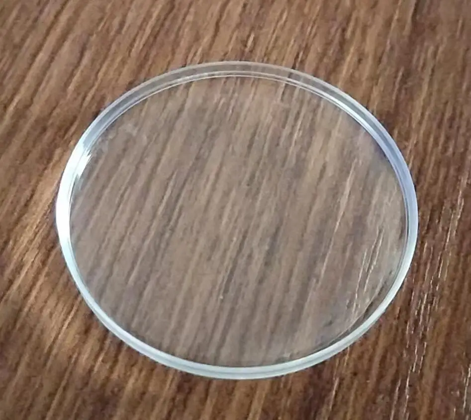 High Domed Plastic Watch Glass 38mm to 45mm Diameter Round Cover for Watches Repair W6732