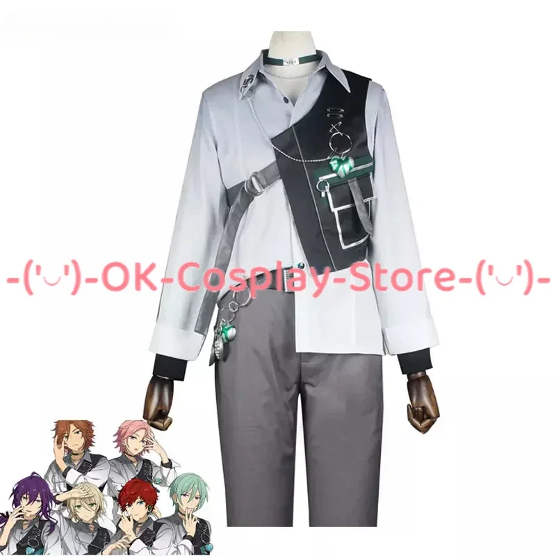 Game Ensemble Stars ALKALOID Double Face Cosplay Costume Anime Clothing Party Suit Halloween Carnival Uniforms Custom Made