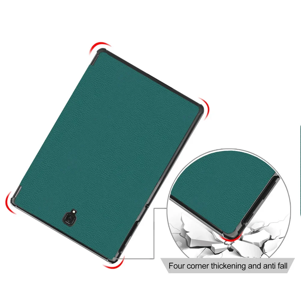 For Funda Galaxy Tab S4 10.5" Inch Smart Tablet Case Slim  Cover For Samsung SM-T830 SM-T835 Hard Back Coque view 6