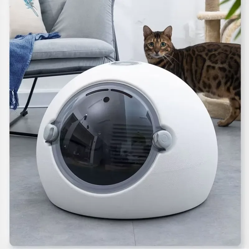 Automatic Pet Hair Dryer Box for Cats and Dogs Smart Grooming Cabin with Quiet Motor Fast Drying Machine for Small Medium