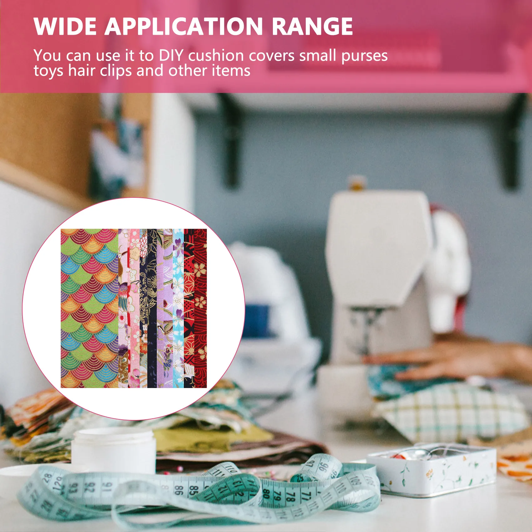 شرائط نسيج جيلي لفة لخياطة اللحف، 40 قطعة من نسيج القطن للخياطة بأنماط مختلفة، خليط حرفي ساخن