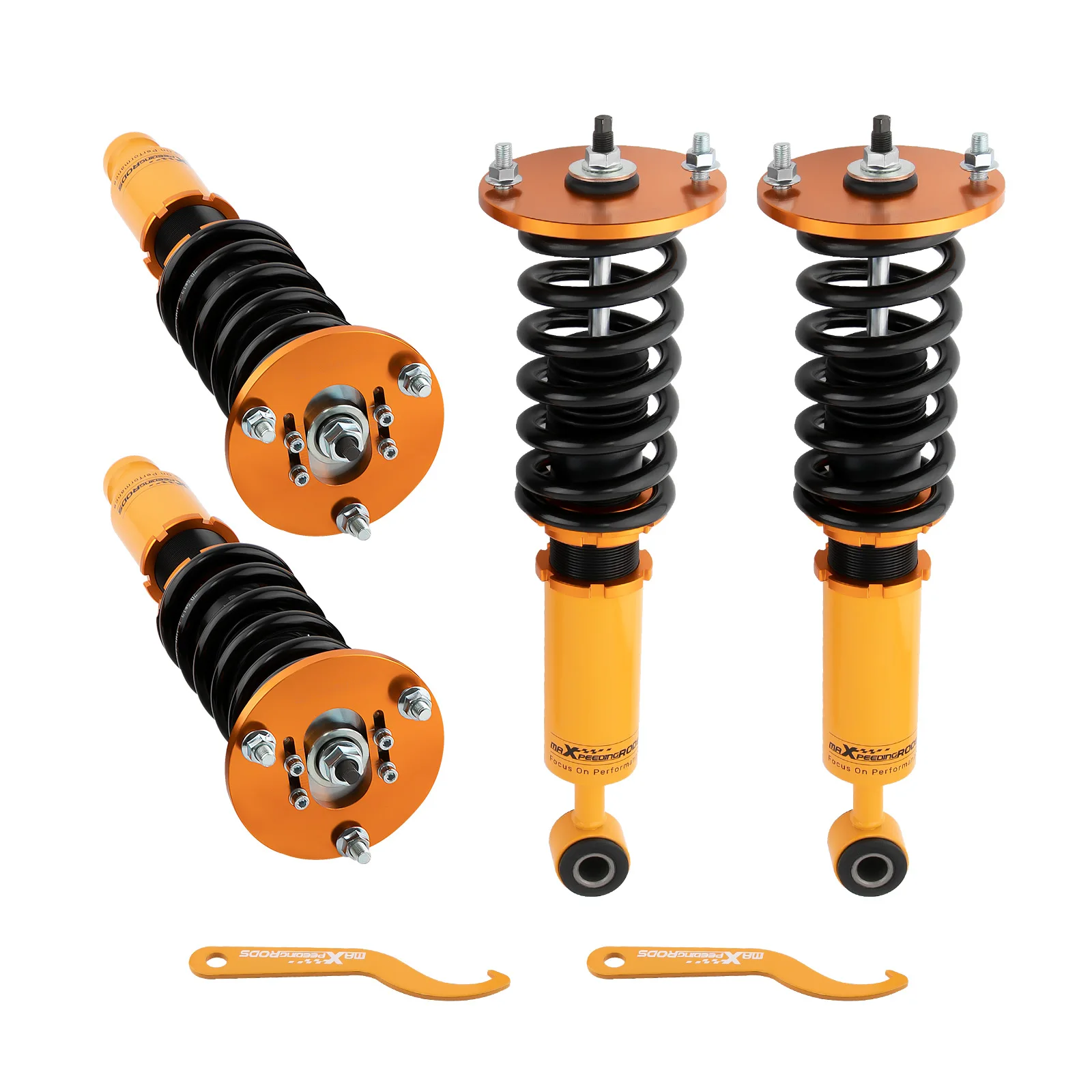 

Комплект койловеров MaXpeedingrods (амортизаторы, стойки) для Mitsubishi Eclipse D38A D33A D32A 4CYL/TURBO 1995-1999