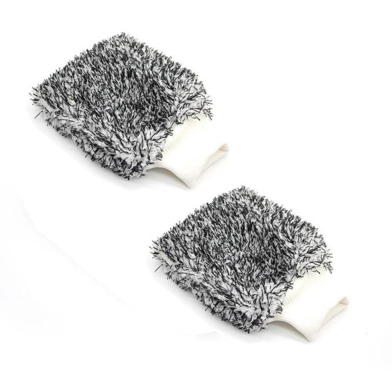 Autopoetshandschoenen Zachte microvezel wassen Hoge dichtheid Krasvrije handschoenen Autowasstraat Auto-accessoires accesorios para nto