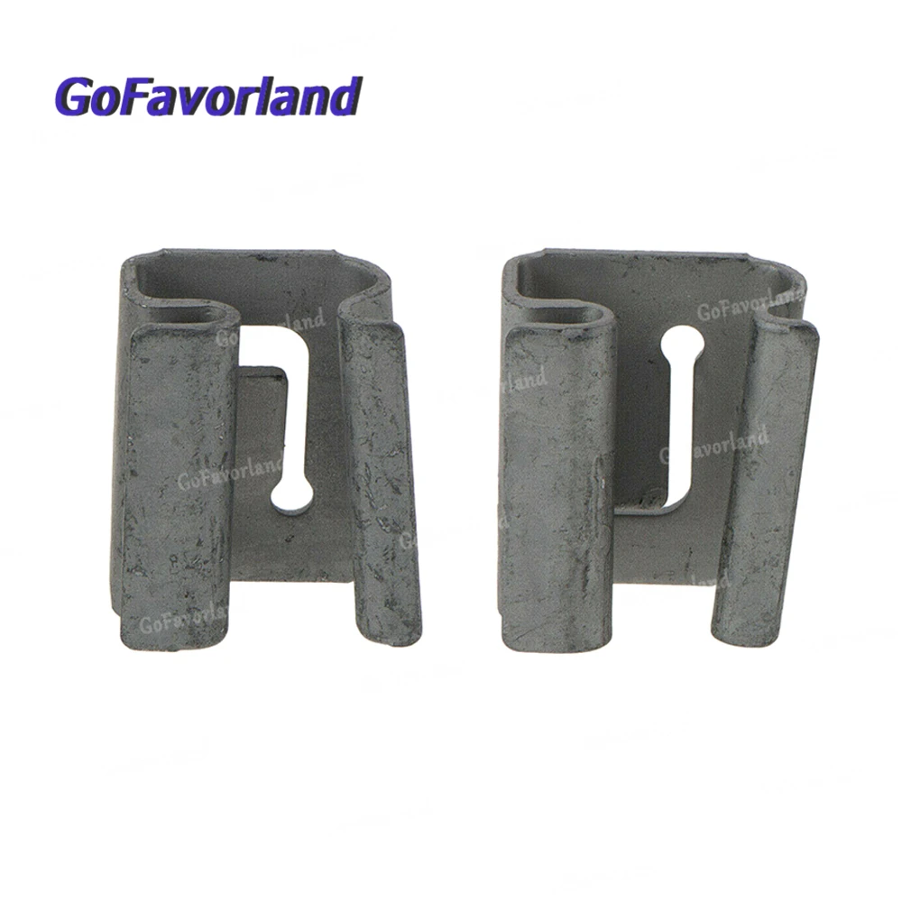 1 Set Front Lower Upper Power Steering Reservoir Clip Clamp Silver GJ6A-32-191 For Mazda CX-7 2006 2007 2008 2009 2010 2011