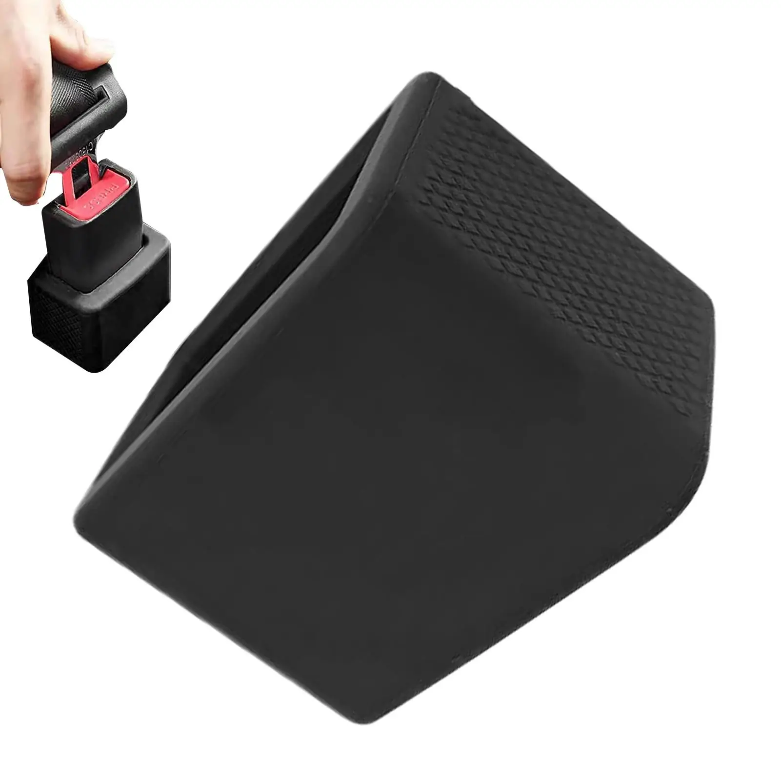 

Seatbelt Holder For Kids Silicone Seat Belt Fix Buckle Automotive Back Seatbelt Fastener Helper To Keep Upright And Stable For