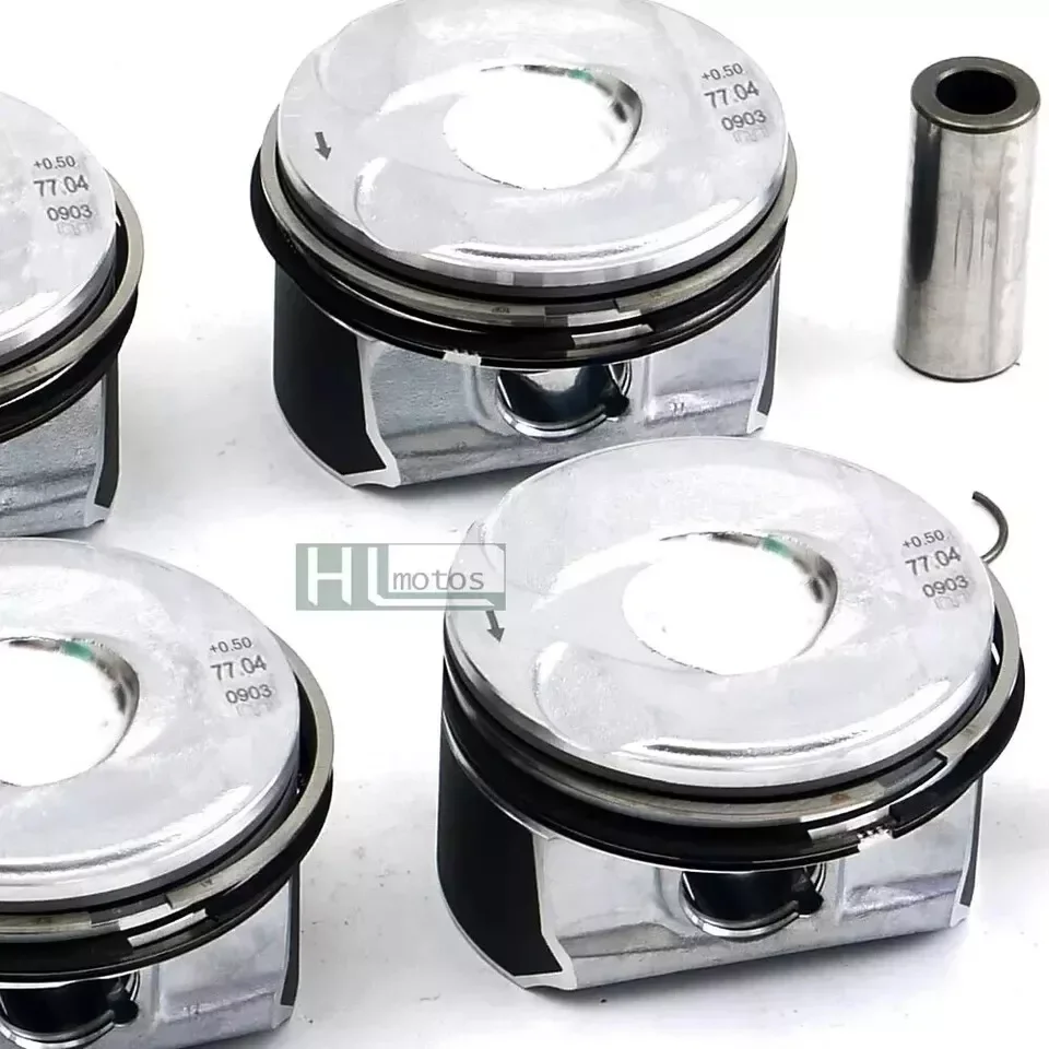 Набор поршневых колец с длительным сроком службы, 4 цилиндра, большой размер +0,50 мм для MINI Cooper S JCW R55 R56 R57 R58 R59