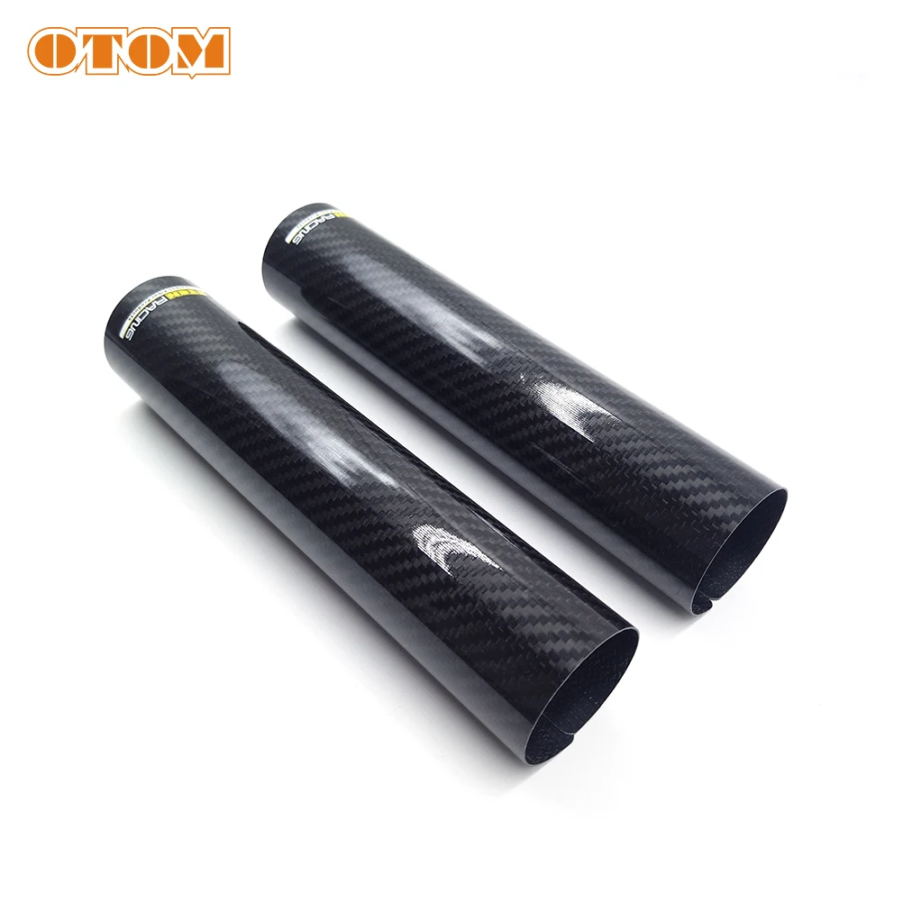 OTOM Motorcycle 54-60MM Front Fork Guard Carbon Fiber Adjustable Protection Cover Universal For KTM CRF YZF WR KXF SXF Dirt Bike - Image 3