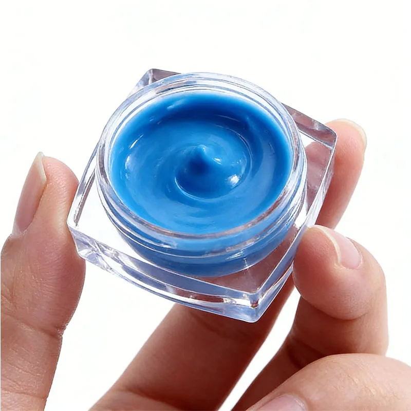 100Pcs 3g/5g Square Shape Cosmetic Jars Sample Pots Empty Plastic Travel Containers For Eye Shadow Nails Powder Jewelry Creams