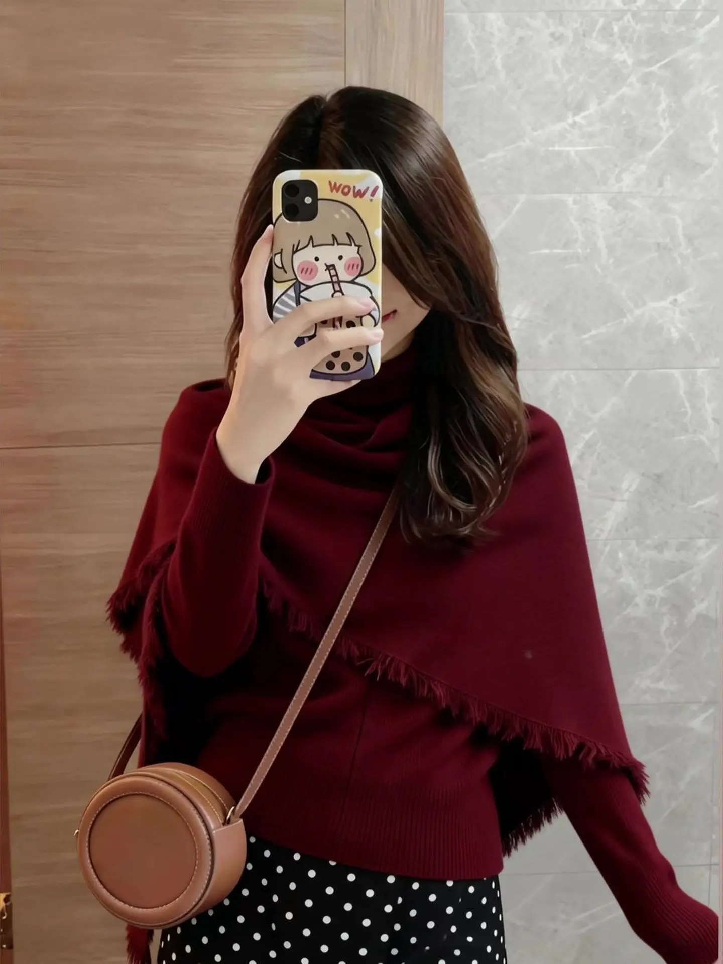 

Модный ретро-комплект из двух предметов: вязаный свитер с высоким воротником и топ-жакет для женщин, весенний, с эффектом многослойности