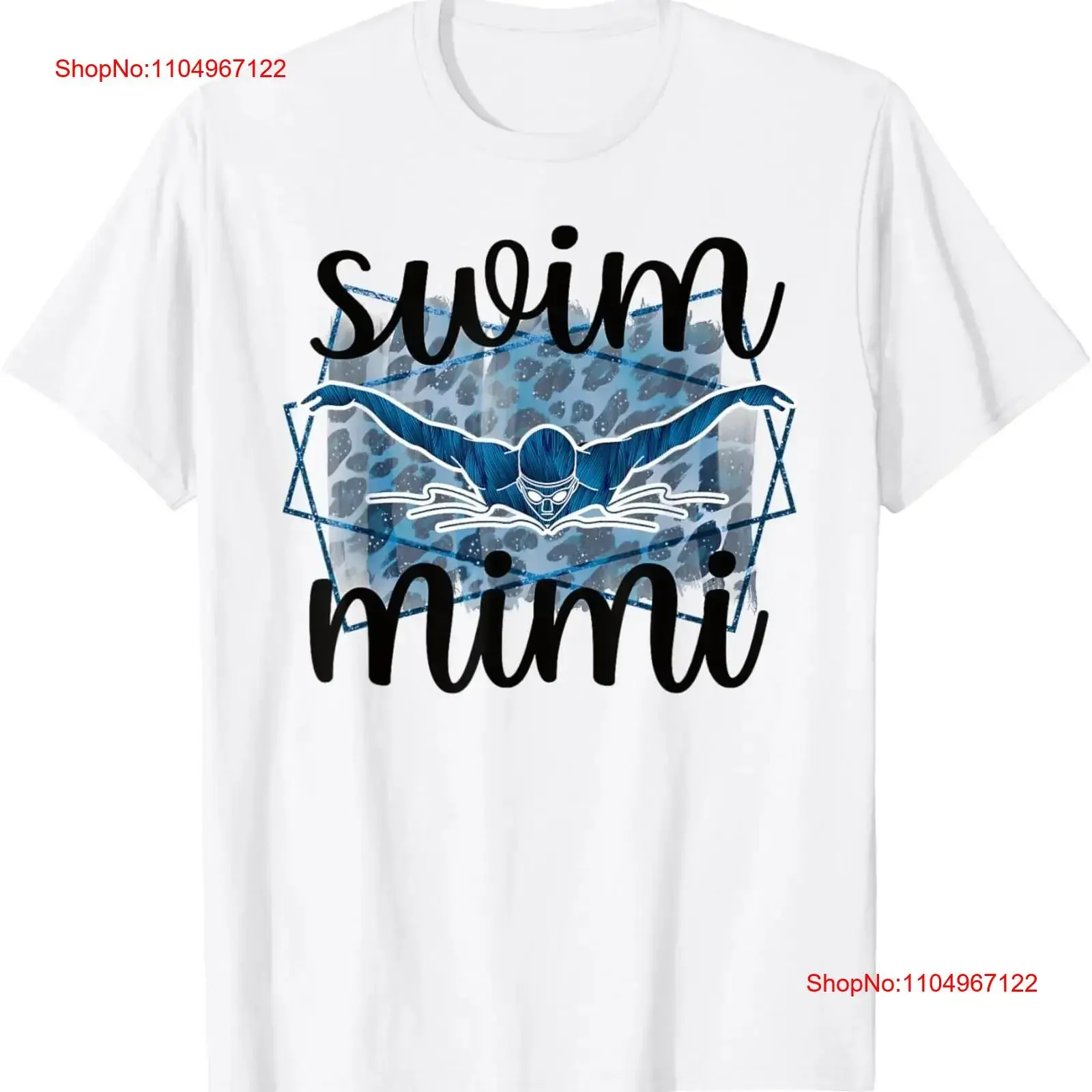 

Футболка Proud Swim Mimi Of A Swimmer Grandma, винтажная стираная мужская мода, удобный топ для повседневной носки, универсальный