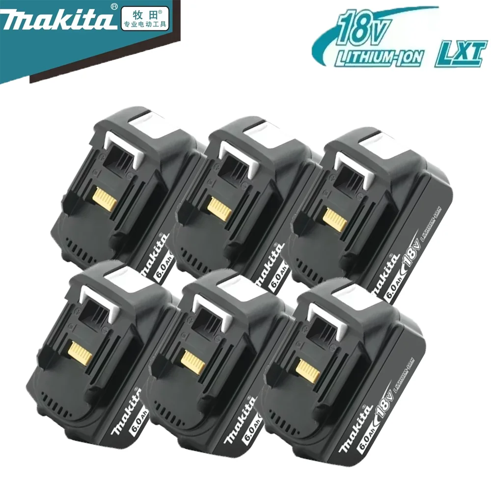 

3C certified 18V Makita 6Ah/5Ah/3Ah battery for replacing Makita Power Tools BL1830B BL1850B BL1860B BL1815 lithium battery