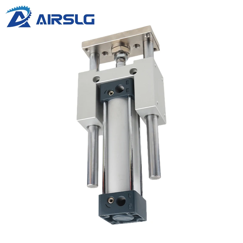 SC cylinder fixed guide bracket Three axis and three rod pressure cylinder with guide rod SC125X100 SC125X250 SC125X400