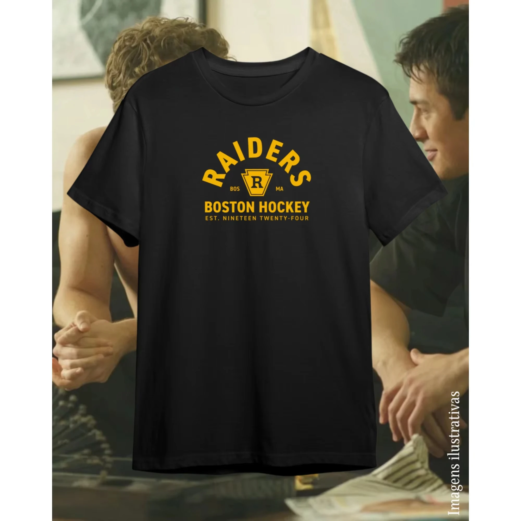 Camiseta de hombre 100% algodón con gráficos de los Boston Raiders 81 de Rozanov 2026, camiseta barata de manga corta oversize para mujer con efecto térmico Rival