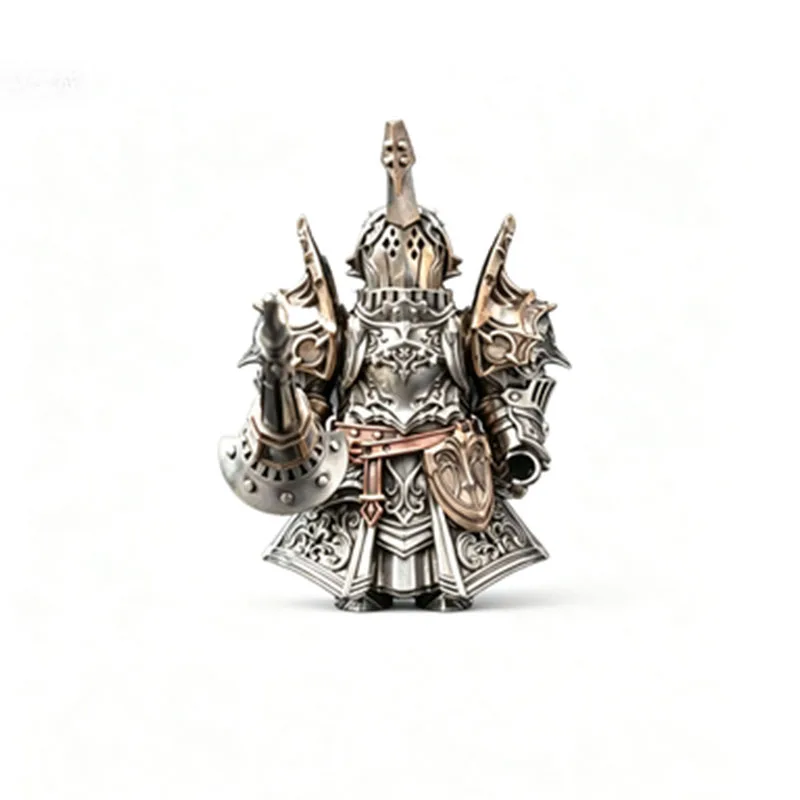 Hot Sale Bastion Knight Adjudicator Paladin Black Knight Crusaders Figurine Magnetic Assembling Figure Collectible Desk Ornament view 6