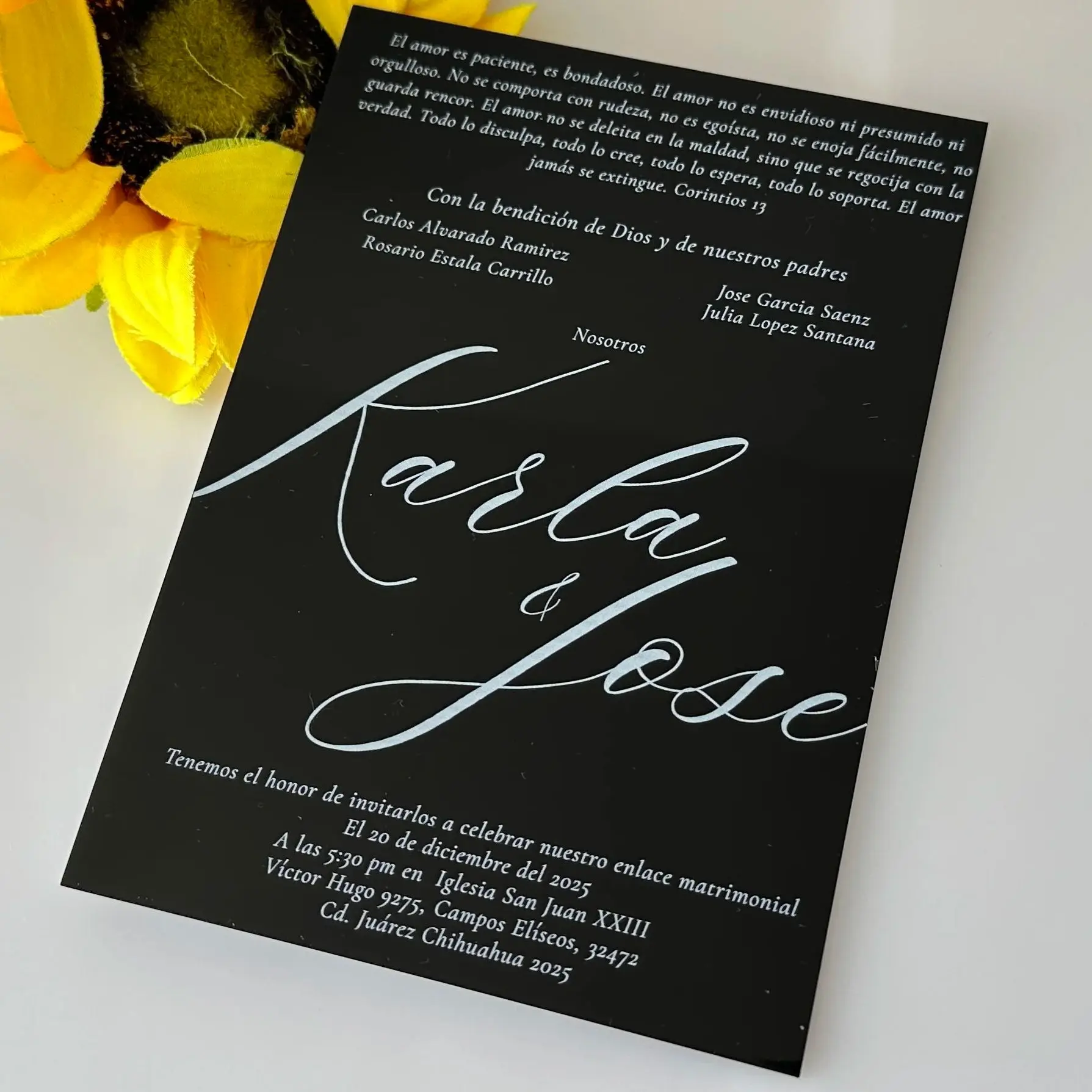 

10pcs Custom Black,Mirror Silver Acrylic Wedding Invitation Cards,Anniversary,Birthday Make Own Invite for Party Gift Decoration