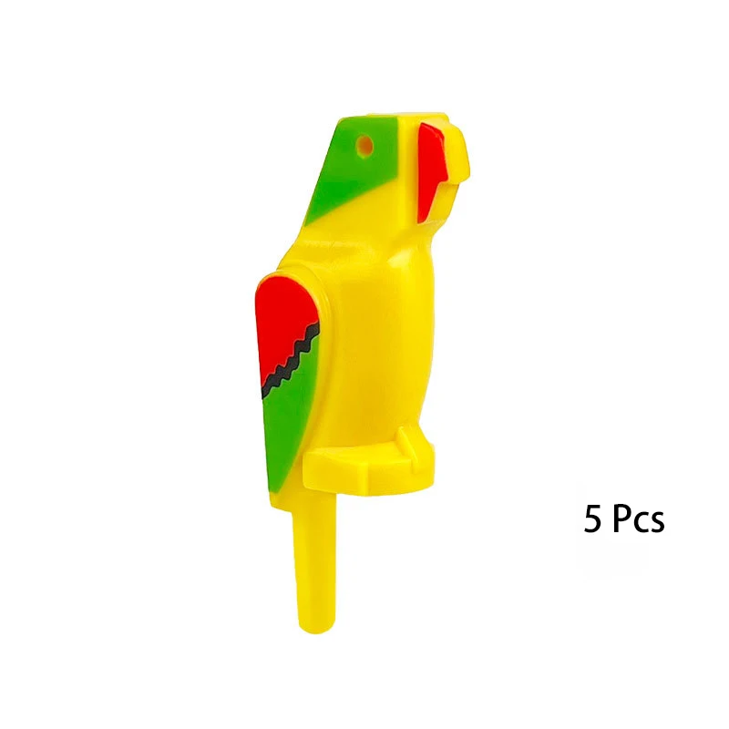 Birds Animal Parts MOC Building Blocks Family Pet Bricks Accessories Kits Parrot Seagull Eagle Pigeon Toys Compatible With LEGO