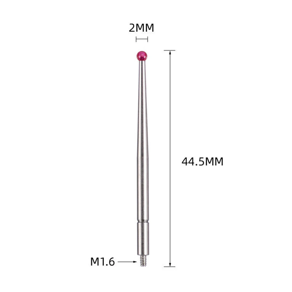 Contact Points Probe For Dial Test Indicator 2mm Ru By Ball Tip M1.6 513-415-10 513-215N 513-215F 513-215FE 513-415 513-115