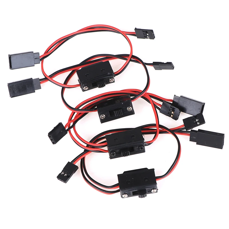1 pz ricevitore accensione/spegnimento batteria interruttore RC con cavo connettore Futaba/JR JST per droni ad ala fissa RC modello di auto barca