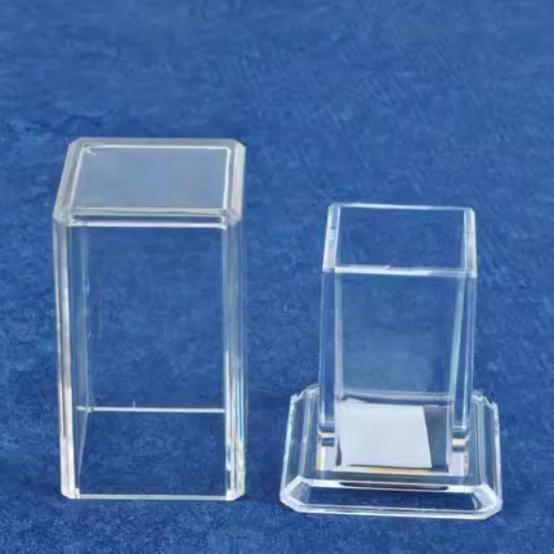 Square Acrylic Toothpick Storage Box, Transparent Lid, Desktop Decoration Accessories, Exquisite Toothpick Holder Tube