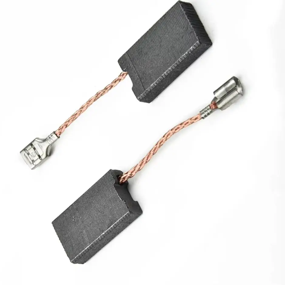 

2* Carbon Brush 6.3x16x22mm Accessories Carbon Brushes For Bosch GSH11E 11316EVS MH10SE GBH11DE GBH10DC Part 1617014126