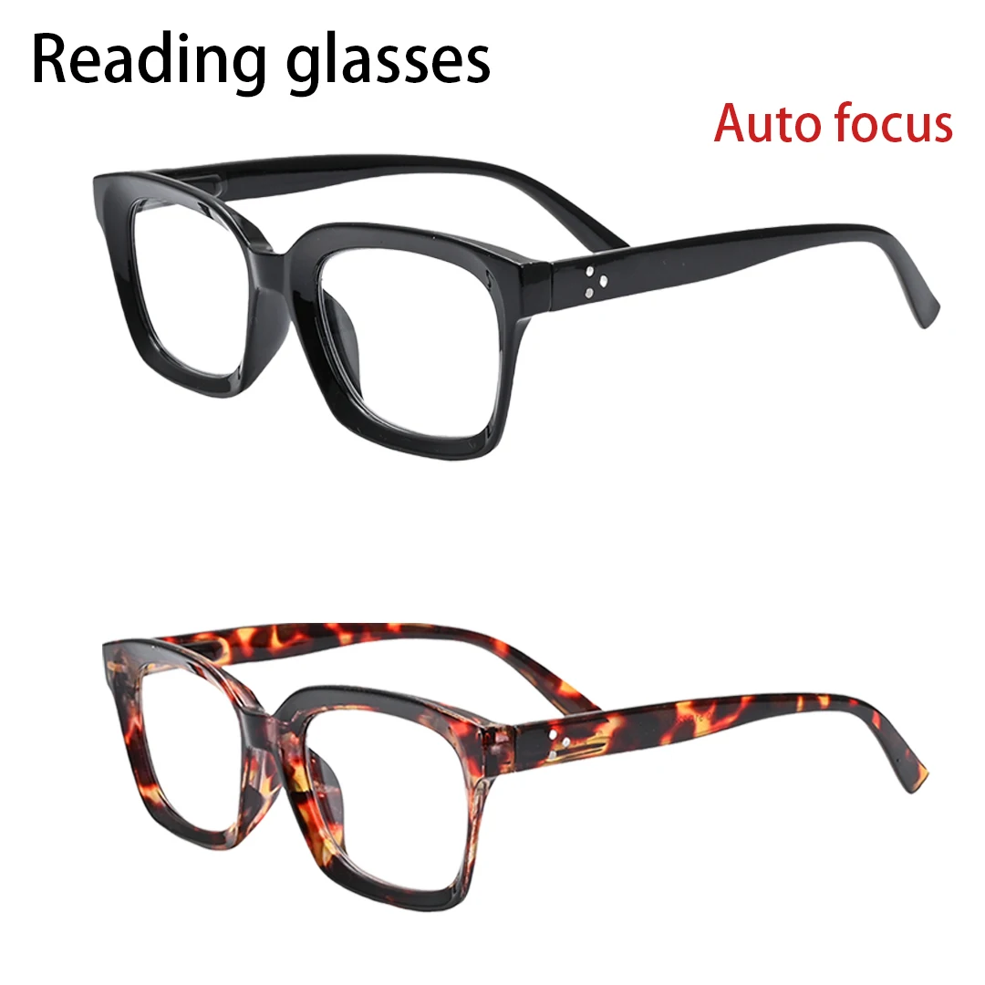 Auto Adjusting Reading Glasses Smart Auto Focus Presbyopia Glasses No More Switching Glasses Anti Blue Light for Men Women