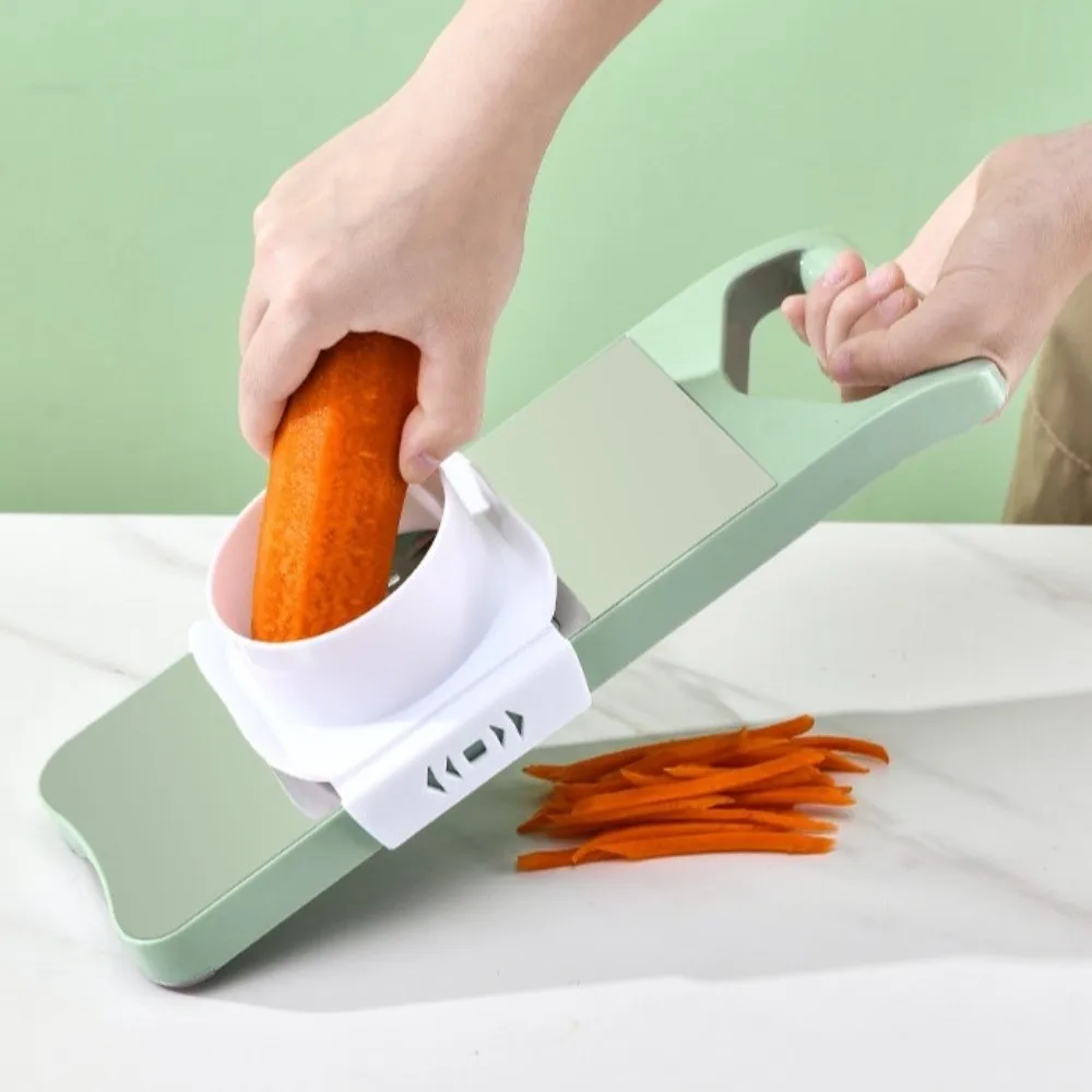 Stainless Steel Kitchen Vegetable Slicer Julienne Shredder Food Box Vegetable Shredder Washable Vegetable Cutting Tool