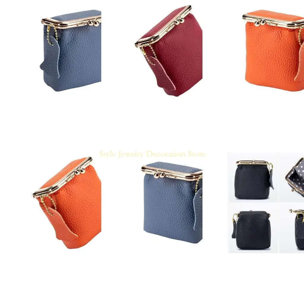 

D46E Jewelry Box Кожа текстура подходит для серьс