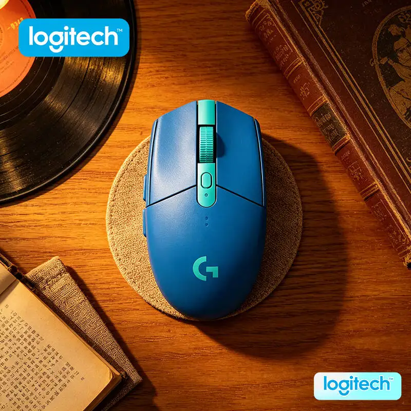 

LIGHTSPEED Gaming Mouse Logitech G305, 12000 DPI HERO, 6 Programmable Keys, 250hr Battery, 99g Lightweight, PC Mac Gamers