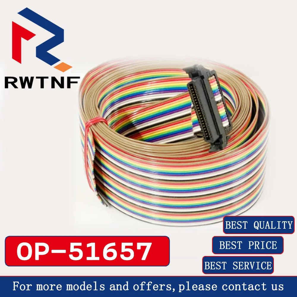 Brand New Genuine OP-51657 KEYENCE parallel connection cable for laser measuring instrument, 100% original warehouse stock