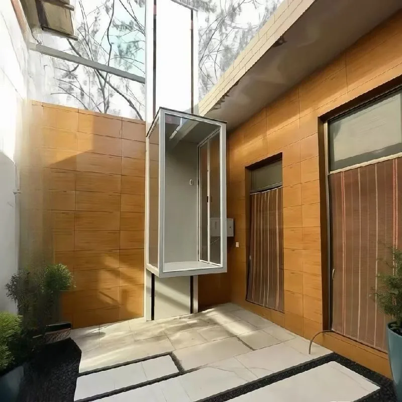 Residential Home Elevator Villa Small Indoor Outdoor Lift Family 2 3 4 Floor Simple Duplex Attic Access Elevator CE Certified