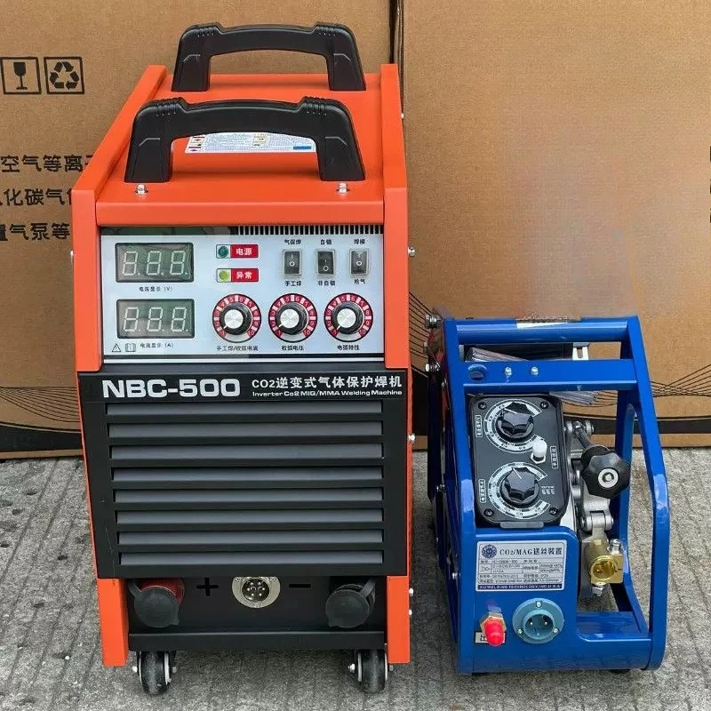 Second guarantee welding machine 500 carbon dioxide gas shielded welding machine industrial dual-purpose 380v split dual-module