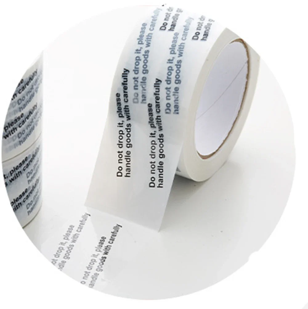 Laat Het Niet Vallen Tape Goederen Zorgvuldig Omgaan Met Zelfklevende Maskstapes Express Box Afdichting Tapes