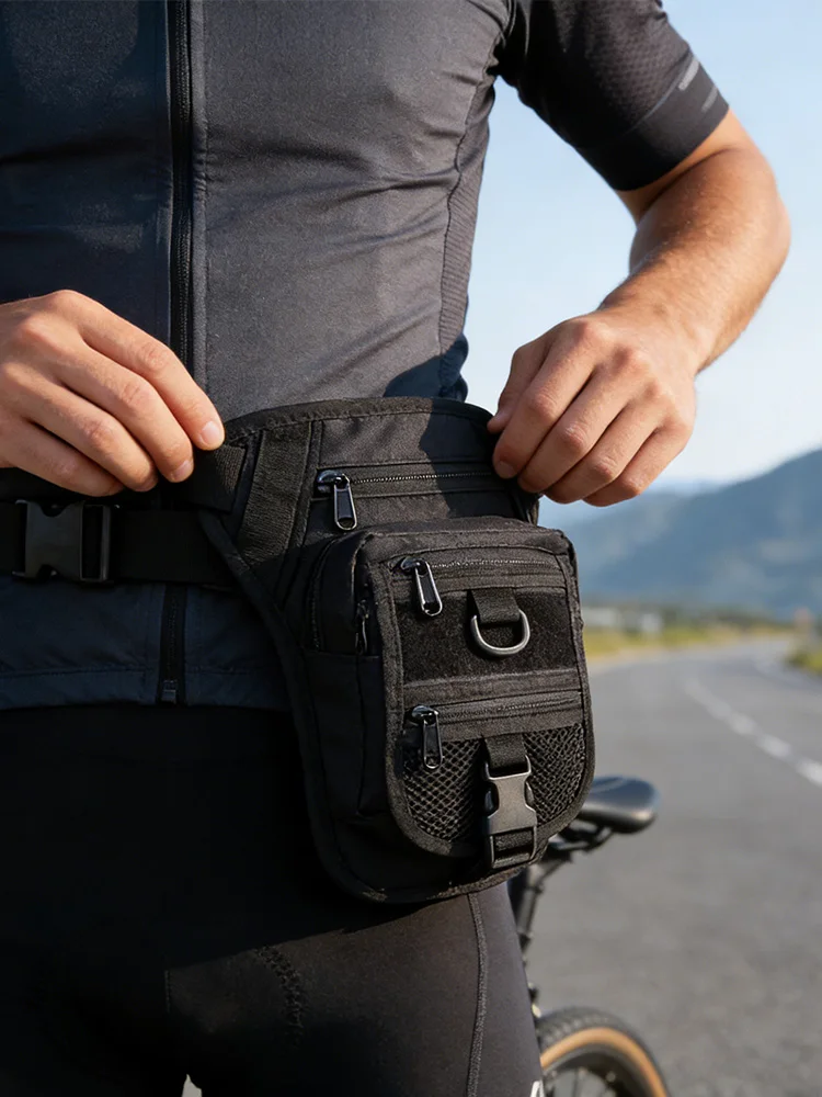 AliExpress CAZVTR Tactical Sports Cycling Waist Pack Adjustable Multi-Functional Outdoor Hiking Backpack Practical Storage Bag for Hiking