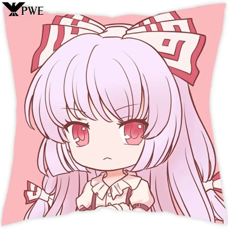 

Fujiwara no Mokou Anime TouHou Project Cute Square Cushion Hold Pillow 45*45cm