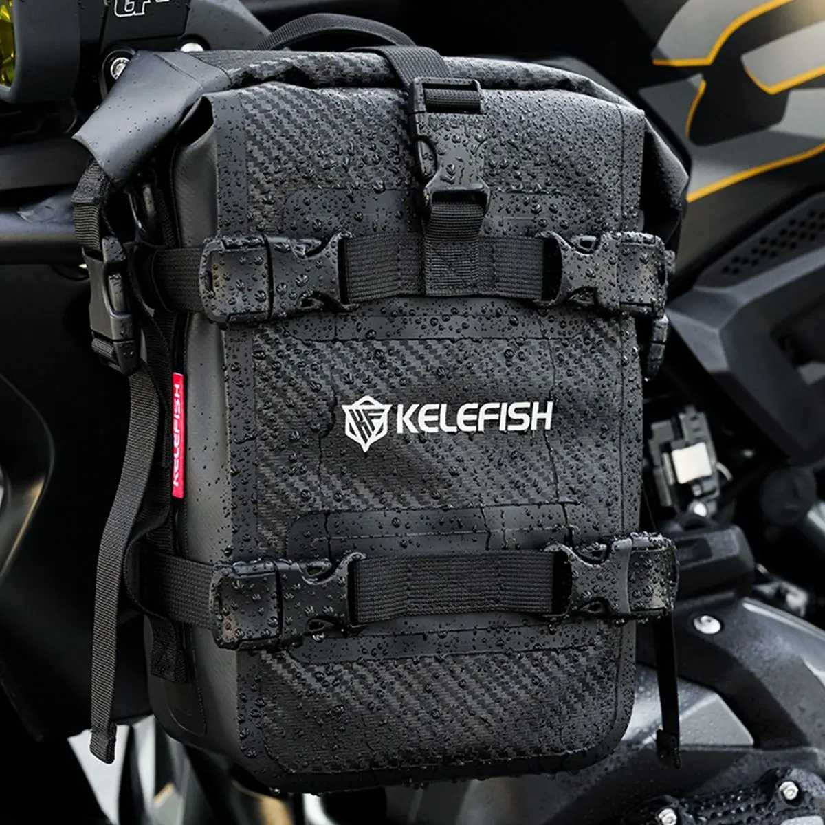 

2026 New Multi functional Motorcycle Crash Bar Bag Waterproof Large Capacity Quick Release Motorbike Side Bag For Travel