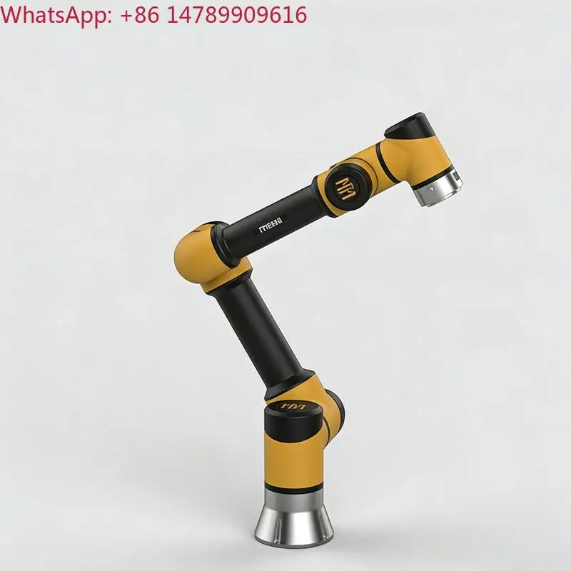Brazo Robótico de 6 Ejes con Capacidad de Carga de 5 kg, para Pulido y Desbarbado, Brazo Mecánico Manipulador, Estación de Trabajo, Brazo Articulado Servoaccionado