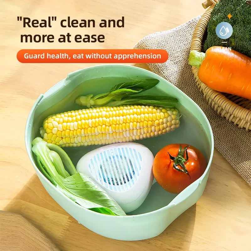 

Fruit Vegetable Washing Machine 2000mAh Food Purifier OEM Fruit Vegetable Cleaning Machine For Home