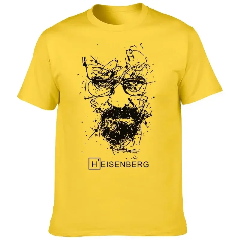 2024 New TV Drama Deadly Poison Master Heisenberg 3D Printed Men\'s T-shirt Street Fashion Oversized Cool Casual Short Sleeve