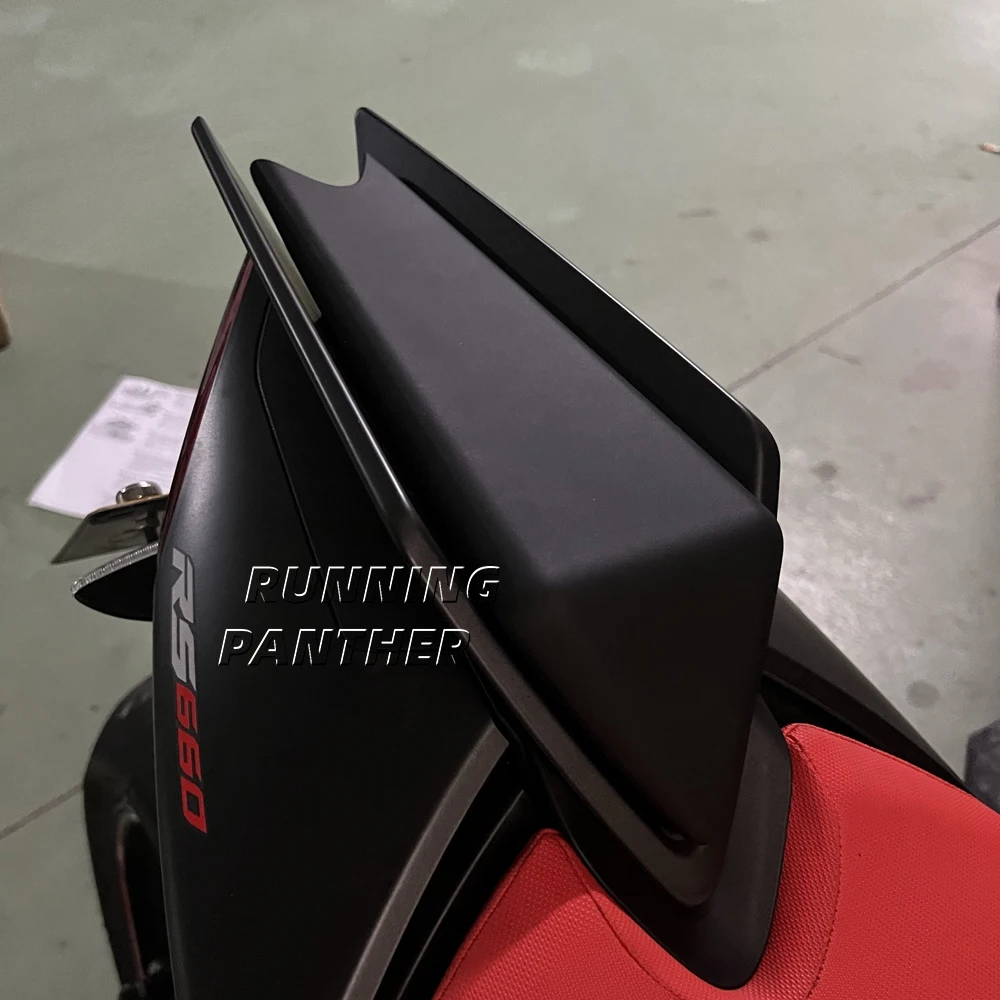 Tampa do assento do passageiro traseiro da motocicleta, carenagem do assento Cowl Hump Spoiler, Aprilia RS660 RS660 2020- RSV4 2021