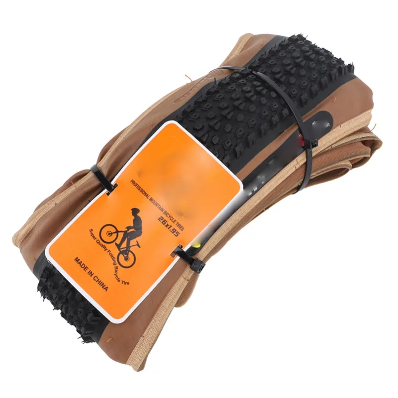 

26x1,95 внешняя шина для горного велосипеда с резиновой поверхностью и рисунком, складная сменная велосипедная шина для ремонта велосипедов, полностью черная