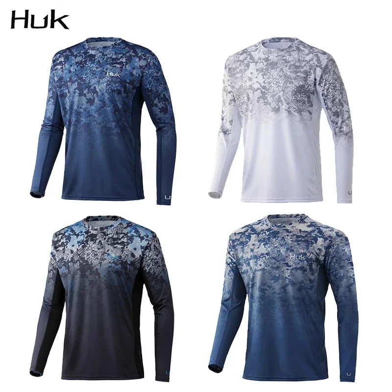 

New Summer Fishing Shirts Men's Long Sleeve Fishing Wear Camisa De Pesca Quick Dry Breathable Uv Protection Shirts