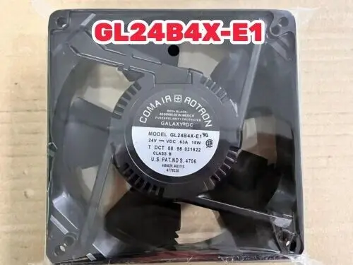 

1Pcs New For COMAIR GL24B4X-E1 Cooling fan 24VDC 0.63A 127*127*38mm