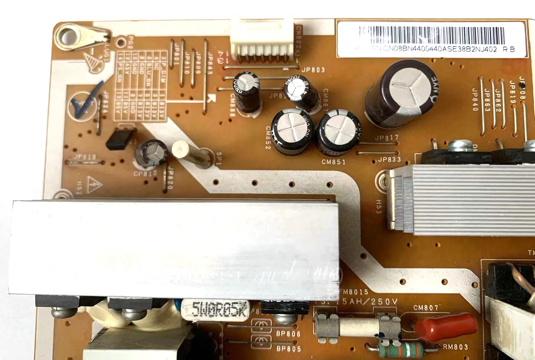 BN44-00440A I40F1_BSM Power Board Has Been Tested To Work Properly Applicable FOR LCD TVs LN40D550K1F LN40D550K7R LN40E550F7F TV